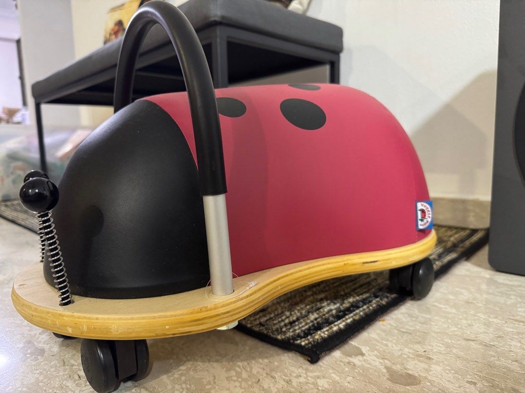 Wheely Bug (Category: Infant Playtime) located in Singapore. Submitted by havefunshopping. (Listing ID 1366848421, Image 1). Description: Slight Discolouration on seat Minor scratches at the side Used indoors only.