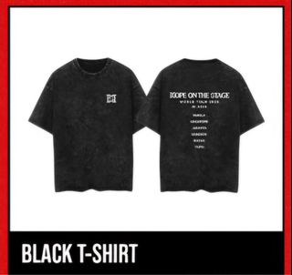 非売品 未開封】J-hopeシンガポールコン TシャツM➕ラキドロ1点