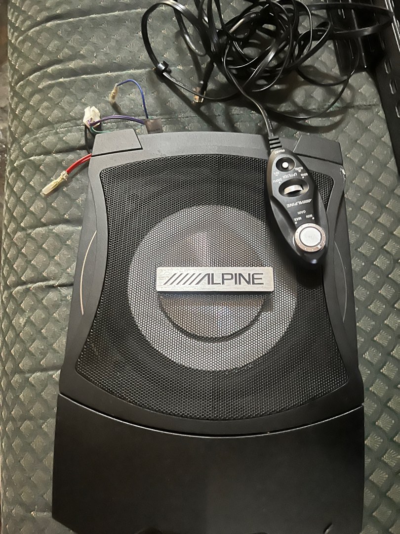 Alpine Subwoofer, Audio, Soundbars, Speakers & Amplifiers on Carousell