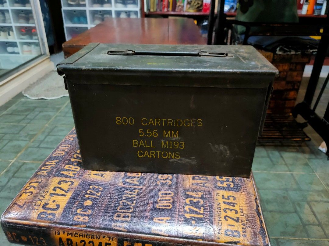 Ammo Box (Category: Storage Boxes & Baskets) located in Santa Maria. Submitted by bexsantiago (Listing ID 1370109262, Image 1). Description: Ammo Box.