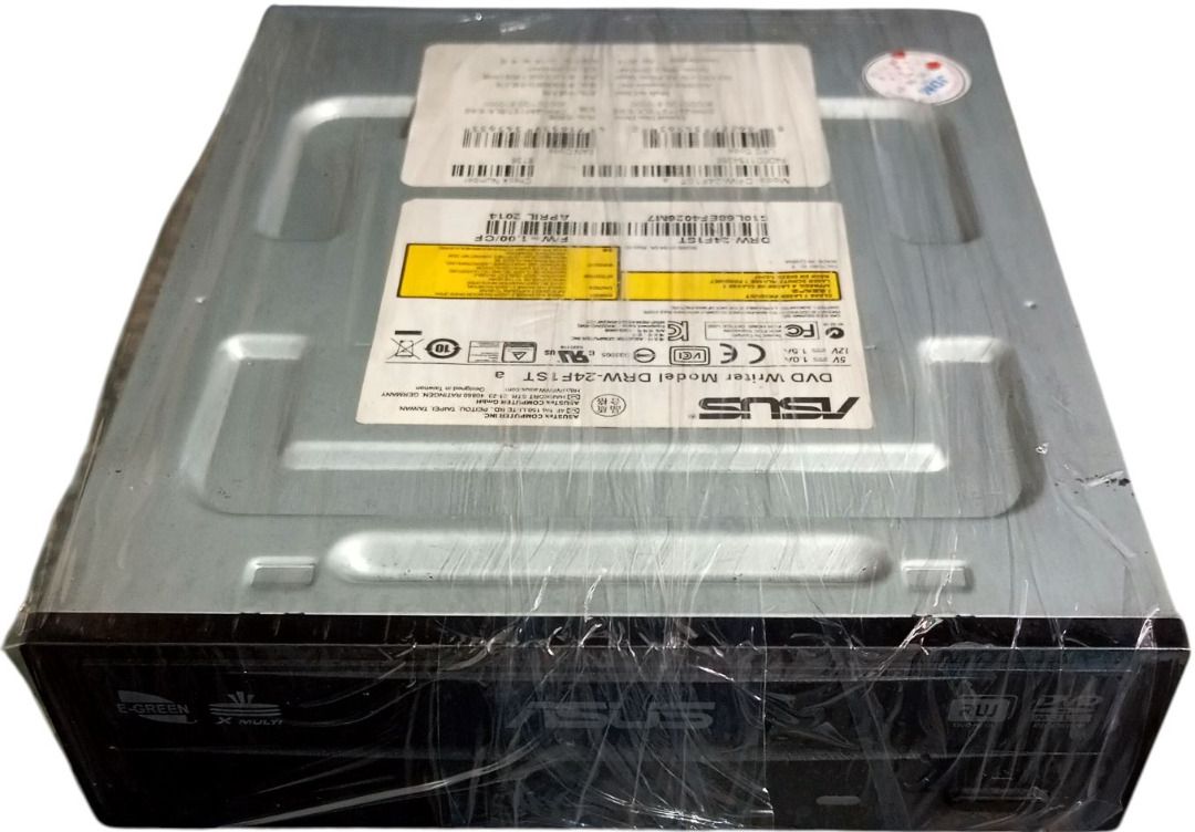 Asus DVD Writer - DRW-24F1ST (Pre-Owned) (Category: Computer Parts) located in Quezon City. Submitted by leoricktechservices (Listing ID 1370158396, Image 2). Description: NOTICE: Compatibility is the buyer's responsibility. Condition: used but tested (read & write - CDR & DVDR) in good condition. Reason For Selling: selling everything not in use Package: Asus DVD Writer only. *********************************************************** Specs: * R