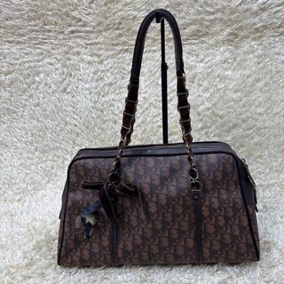 Authentic Dior Trotter Romantic Dior Chain Shoulder Tote w/ Certificate of Appraisal