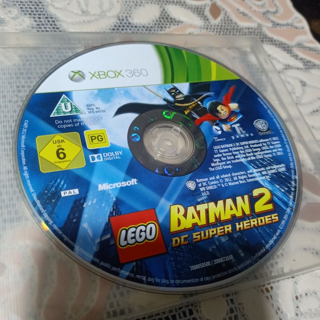 Batman 2 lego xbox 360 pal (Category: Xbox) located in Manila. Submitted by cruzivanpatrick (Listing ID 1370073889, Image 1). Description: xbox 360 game replacement case only tested working on xbox 360 slim pal meet up lrt 1 abad santos station deliver kayo mag book g cash or abono rider service shipping payment first lbc or jrs thanks carousell.