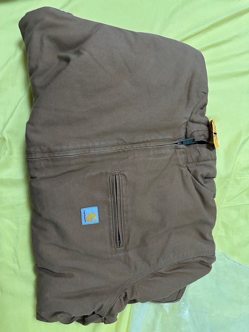 BNEW Carhartt 104392 Washed Duck Jacket (Category: Coats, Jackets and Outerwear) located in Manila. Submitted by alim003 (Listing ID 1370161902, Image 2). Description: Brand new Carhartt Washed Duck Jacket in classic carhartt brown Size L-Tall, 3-Warmest Rating Can be used in during cold weather Rfs: already have one in another color.