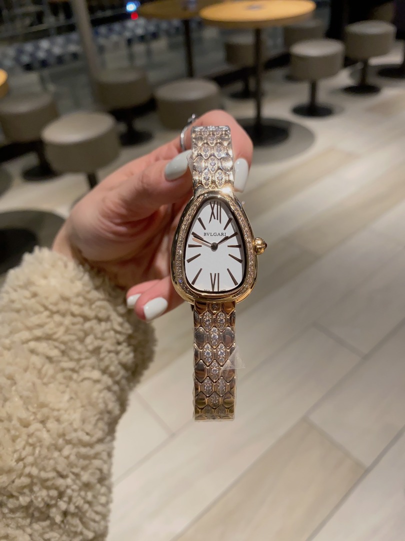 Bulgari gilded snake shadow ladies watch, Women's Fashion, Watches ...