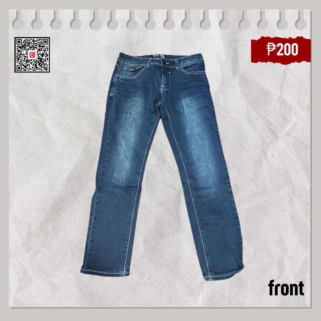 Classic Denim Slim Tapered Jeans (Category: Jeans) located in Quezon City. Submitted by reichenramos (Listing ID 1370235472, Image 1). Description: .
