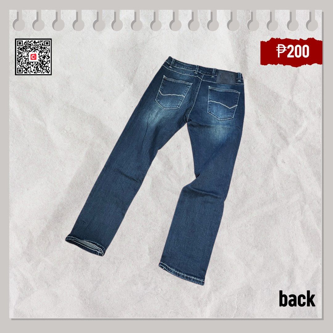 Classic Denim Slim Tapered Jeans (Category: Jeans) located in Quezon City. Submitted by reichenramos (Listing ID 1370235472, Image 2). Description: .