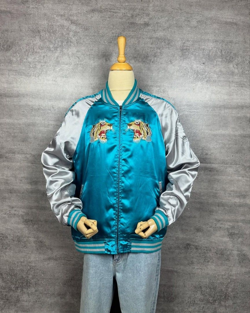 Souvenir Jacket Sukajan Uniqlo Bomber Jacket Sukajan Japan Y2k
