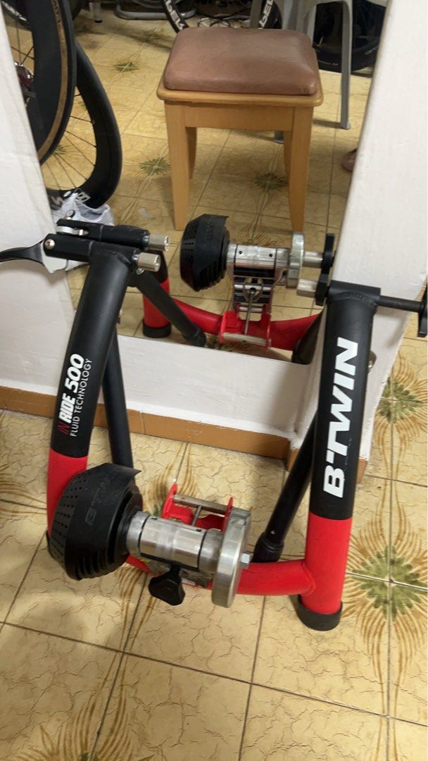 Ride 100 Home Trainer Vtt Decathlon Home Trainer Decathlon In Ride