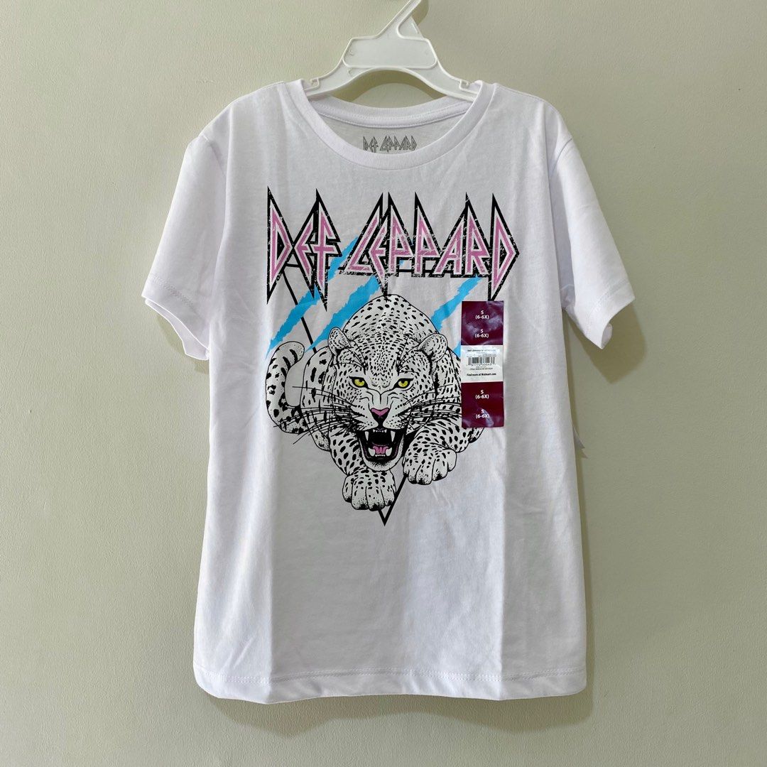 Def Leppard for Kids size 6 (Category: Babies & Kids Fashion) located in Pasig City. Submitted by cuttingties (Listing ID 1370073723, Image 1). Description: Bought in US Size 6 with tag and sticker.