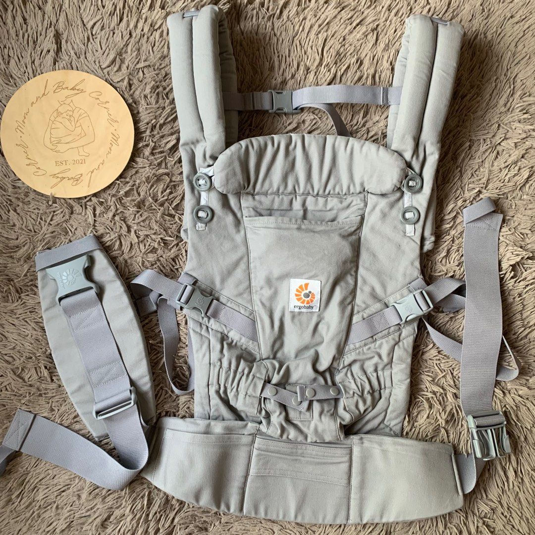 ERGOBABY CARRIER - ADAPT PEARL GRAY (Category: Carriers & Slings) located in Cabiao. Submitted by MomAndBabyCorner (Listing ID 1370215661, Image 2). Description: Ergobaby’s first ever insert-less newborn-ready baby carrier gives you the renowned comfort and ergonomics for baby and parent, and an innovative ergonomic seat that gradually adjusts to your growing baby. The new Ergobaby ADAPT is easy-to-use, from newborn to toddler (7-45 lbs), no inse