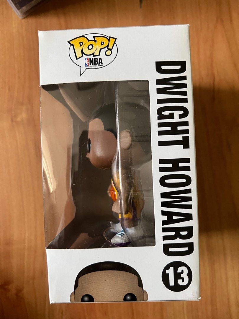 Funko pop:NBA (Category: Designer & Blind Box Toys) located in Tarlac. Submitted by jeremyt17 (Listing ID 1370125248, Image 2). Description: Dwight howard 13 - 1100 Location: Tarlac city MOP: Gcash MOD: LBC / J&T (buyer’s expense and risk) *Can provide more pics upon request *Cross posted.