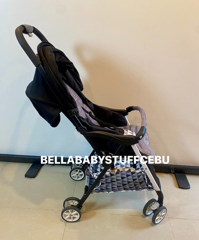 Geoby (GB) Baby Stroller (Category: Strollers) located in Cebu City. Submitted by bellababystuffcebu (Listing ID 1370175997, Image 3). Description: Geoby Baby Stroller Preloved in very good condition Lightweight approx 3.8kg Full Recline for Newborn up to Toddler (15kg) Please see video for reference https://fb.watch/zEkkAvgmcT/? PICK UP TALISAY DELIVERY / SHIPPING BUYERS EXPENSE COD AVAILABLE LOC. CEBU.