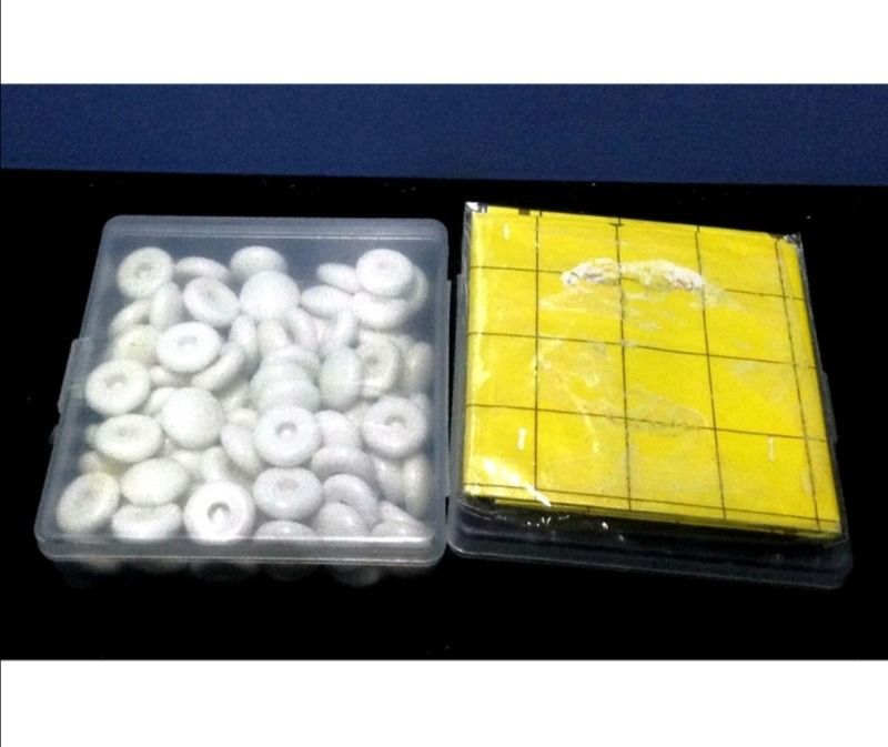 Go Chess Game Board Set (W-86; B-87) (Category: Board Games & Puzzles) located in Manila. Submitted by the_thrift_shop_onlineph (Listing ID 1370176436, Image 3). Description: No long reservation, priority ASAP buyer Products in hand ready to ship Feel free to chat, message or text for additional pictures and inquiry for the availability of the items before placing an order. What you see what you get (see pictures) Details: Included plastic stones