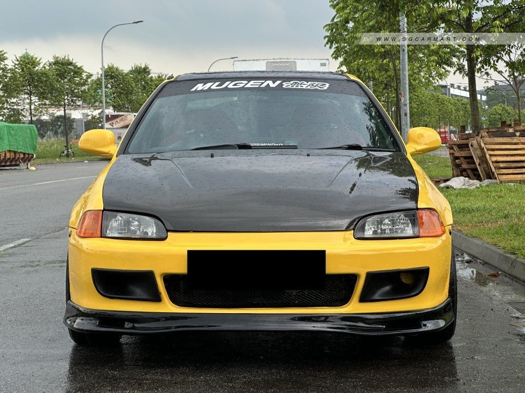 Honda Civic VTI EG9 Manual (Category: Used Cars) located in Singapore. Submitted by astralisautomobile (Listing ID 1370114752, Image 1). Description: B16A2 engine. 15" TE37, EK9 Recaro seats, B18 cams, 400cc injector, K20 coil, S90 throttle body, Skunk2 intake, Invidia Exhaust w/cert, Hybrid racing SS, etc. New stock just arrived! Car is in good condition, clean and neat interior. No weird noises when driving. Flexible loan available. Trade in we