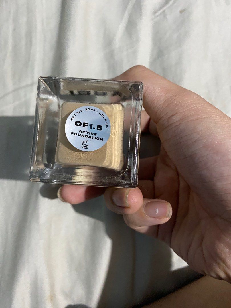 Issy Active Foundation OF1.5 (Category: Makeup) located in Quezon City. Submitted by prodrigo (Listing ID 1370156644, Image 2). Description: Used twice only! Opened on April 9 RFS: too light.