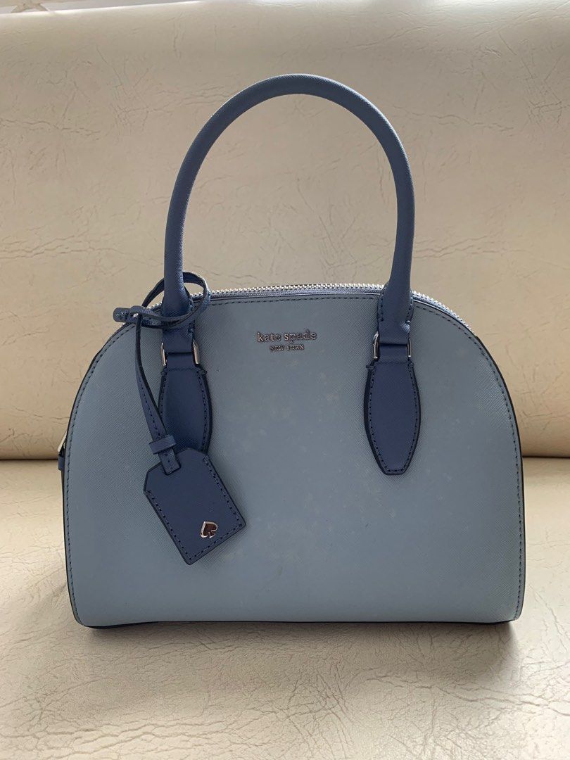 Kate Spade Blue Bag Mini Hang Bag (Category: Luxury Bags & Wallets) located in Quezon City. Submitted by by.previouslyowned (Listing ID 1370091203, Image 1). Description: PRICE IS NEGOTIABLE BRAND NEW WITH TAG.