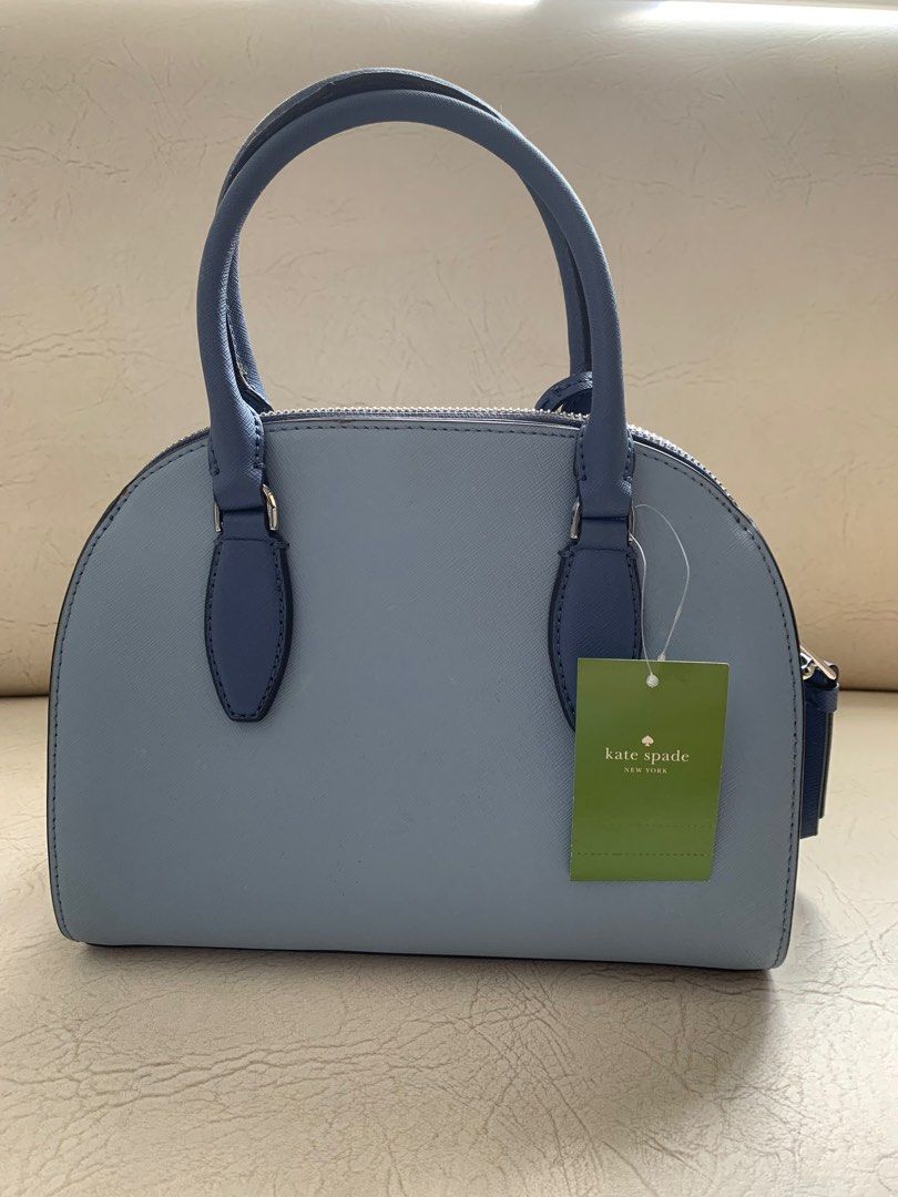 Kate Spade Blue Bag Mini Hang Bag (Category: Luxury Bags & Wallets) located in Quezon City. Submitted by by.previouslyowned (Listing ID 1370091203, Image 2). Description: PRICE IS NEGOTIABLE BRAND NEW WITH TAG.