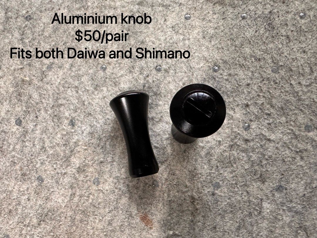 Knobs (Category: Fishing) located in Singapore. Submitted by michaelkim (Listing ID 1370149031, Image 3). Description: Knobs for sale 9.5-9.9/10 Bearings not included Fixed price Pm if keen .