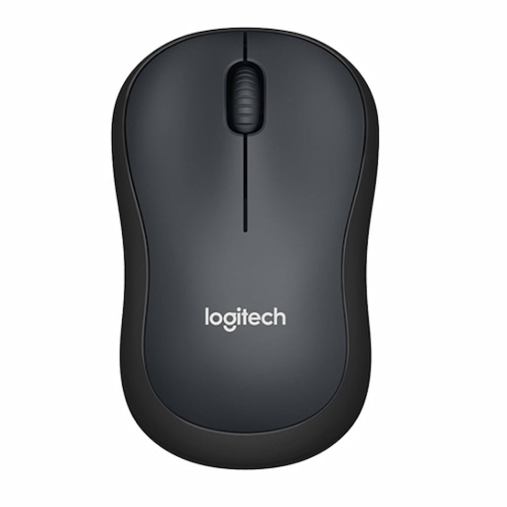 Logitech 910-004884 M221 Silent Buttons, 2.4 GHz with USB Mini Receiver Wireless Mouse (Red, Blue, Charcoal)63205310900994112