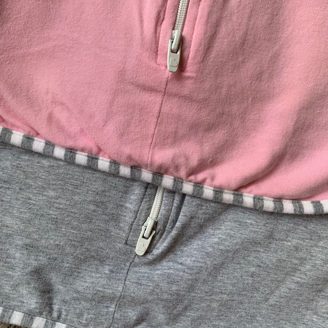Love to dream swaddle pink and gray bundle (Category: Babies & Kids Fashion) located in Cabiao. Submitted by MomAndBabyCorner (Listing ID 1370176923, Image 3). Description: Love to dream Small | 0/3 mos 1.0 TOG Like New PHP 1350 for both.