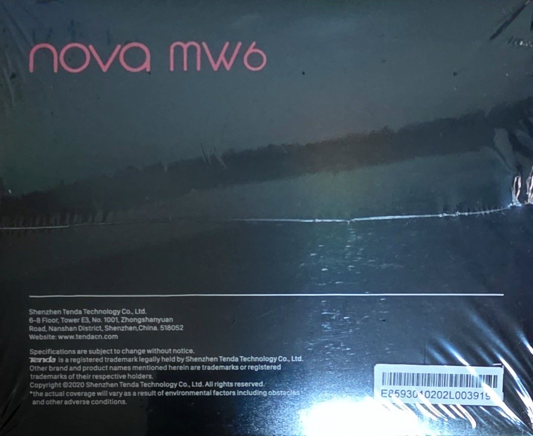 Nova MW6 (Category: Networking) located in Caloocan City. Submitted by jun_cu (Listing ID 1370079496, Image 2). Description: Brand new NOVA MW6 whole home wifi mesh. Shipping price not included..