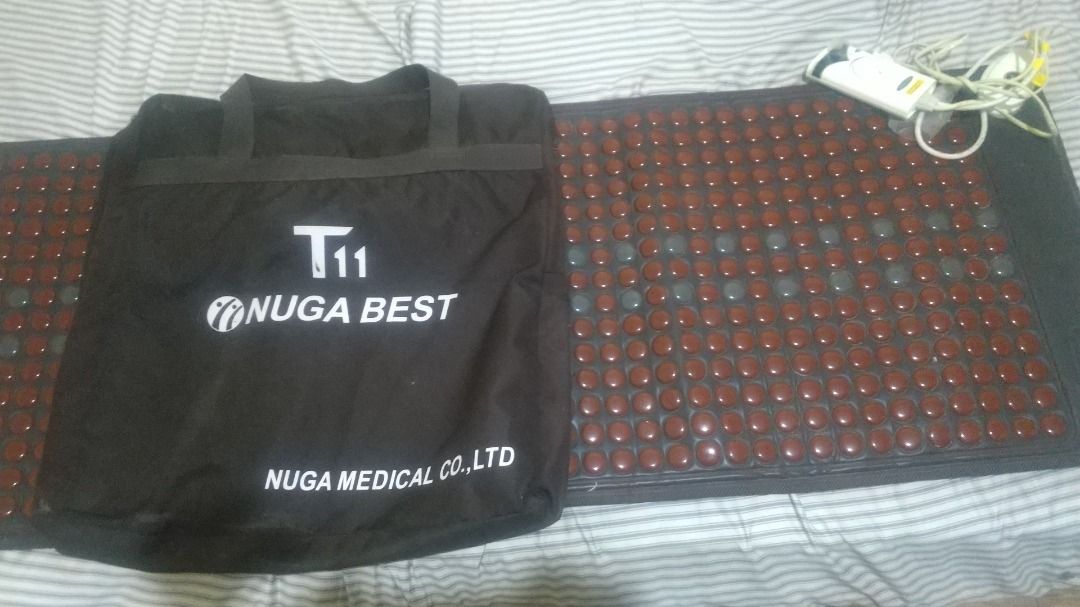 Nuga best t11 bed heater (Category: Medical Supplies & Tools) located in Pasay City. Submitted by vincentalvarez21484 (Listing ID 1370088214, Image 2). Description: Nugabest t11 is Full size infrared nano diamond tourmanium mattress..