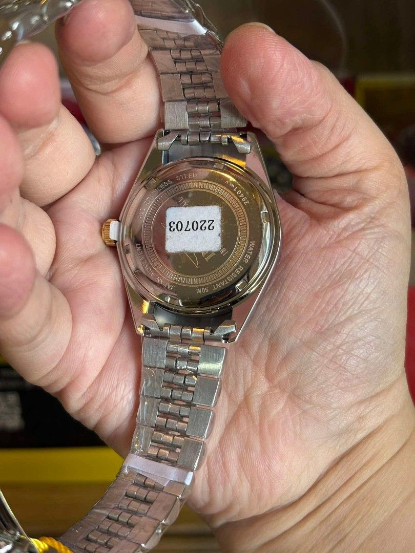 Original Invicta women watch (Category: Luxury Watches) located in Manila. Submitted by authenticbagswatchesco (Listing ID 1370086125, Image 2). Description: 100%Original₱6,800+sf Last 2 pieces.... Lakas maka Tissot PRX KUNIN nyo na ₱6,800 +sf Inv!cta Specialty Women's Watch 36mm, Steel, Gold (29401) Less 100 pag 2 kkunin <3 Mall price : 12- 15k MONEY BACK IF PROVEN FAKE! ✅ 100% Original / U.S. grade ✅ complete inclusion: box, manual, paper bag I