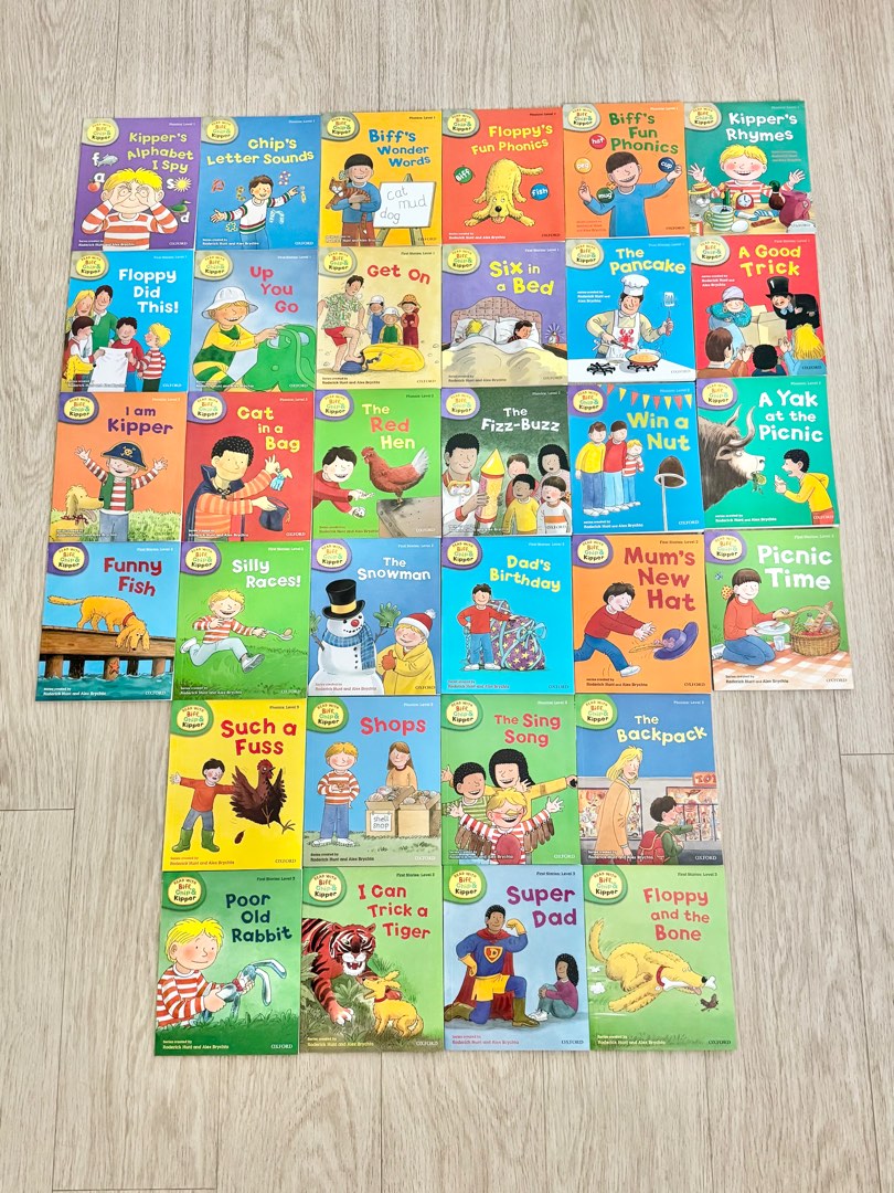 Oxford Reading Tree Level 1-3 Phonics Storybooks, Hobbies & Toys, Books ...