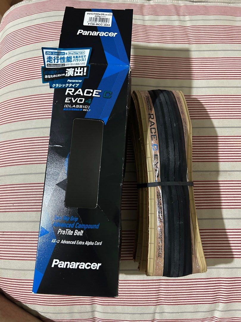 Panaracer race C evo 4 classic (Category: Bicycles) located in Victoria. Submitted by pisangpaulotoys (Listing ID 1370224954, Image 2). Description: Panaracer 700x26c race C evo 4 classic Brand new 1pc only Location laguna Shipping lbc flash .