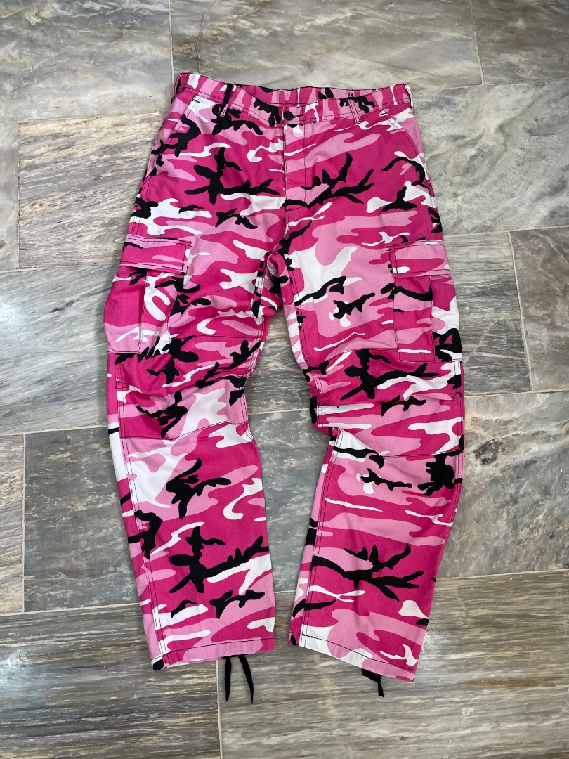 Rothco Pink Camo Cargo Pants, Men's Fashion, Bottoms, Chinos on Carousell
