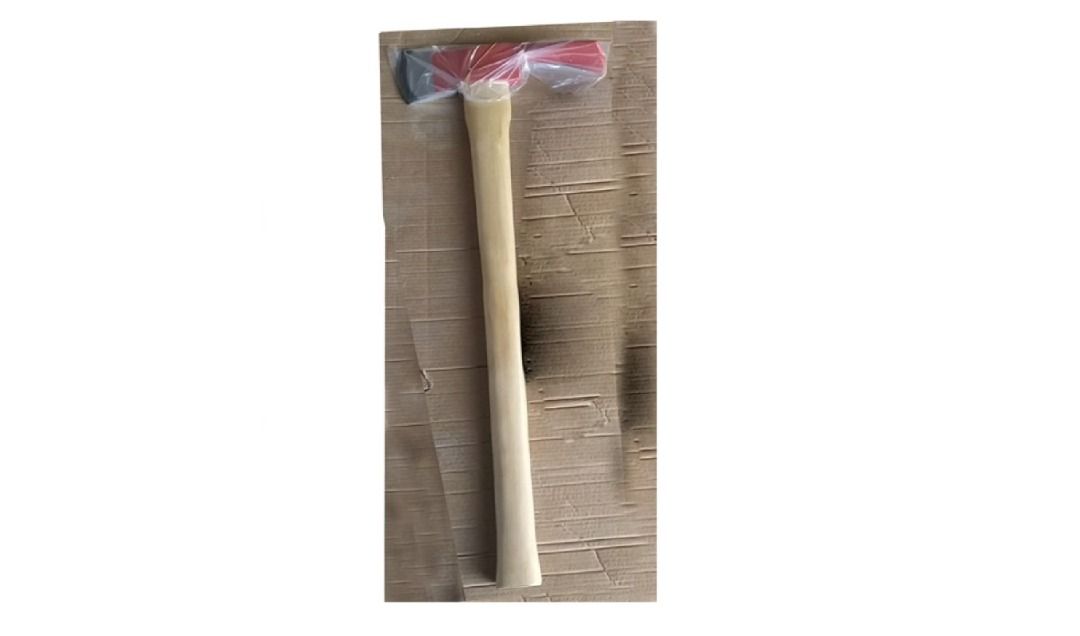 Pulaski Axe Wood Handle (Category: Construction Tools & Equipment) located in Mandaluyong City. Submitted by shammyshop (Listing ID 1370091212, Image 1). Description: Product Name: Pick Head Axe Materials: High Carbon Steel Drop forged Materials of handle: Wood Length of handle: 90cmWeight: 3.5BL(2.6KGS).