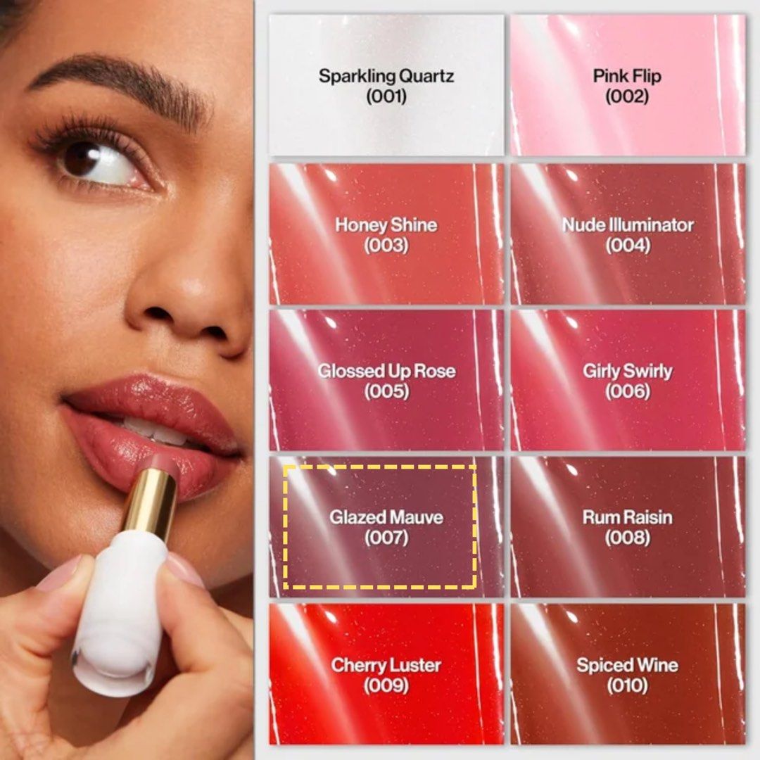 Revlon Glass Shine (Glazed Mauve) (Category: Makeup) located in Quezon City. Submitted by declutterbyraven (Listing ID 1370244795, Image 3). Description: P180 Revlon Glass Shine (Glazed Mauve) used 4 times - 90% left ☆ all items are authentic ☆ loc: quezon city ☆ delivery: j&t - lalamove/grab .