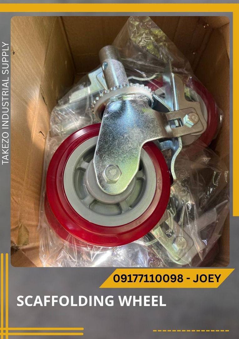 Scaffolding wheel (Category: Other Home Furniture) located in Manila. Submitted by joeyroque09 (Listing ID 1370122061, Image 1). Description: 0-9-1-7-7-1-1-0-0-9-8- .
