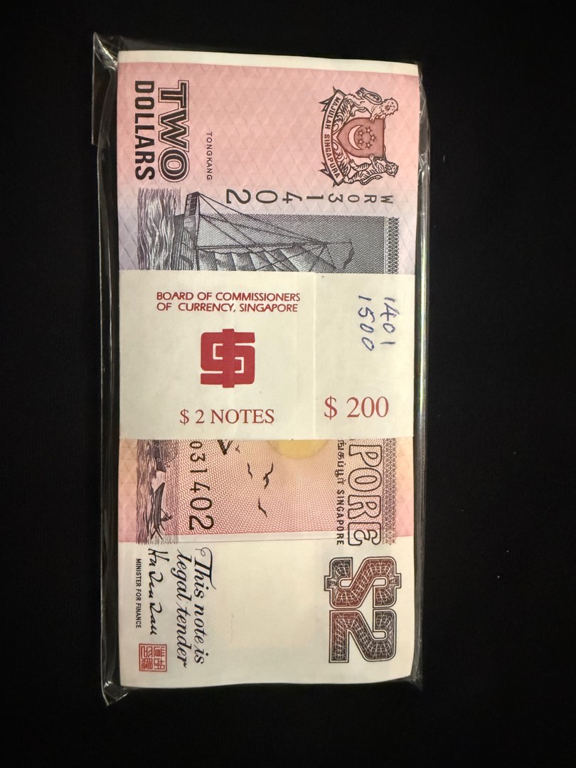 singapore 2sgd, Hobbies & Toys, Collectibles & Memorabilia, Currency on ...
