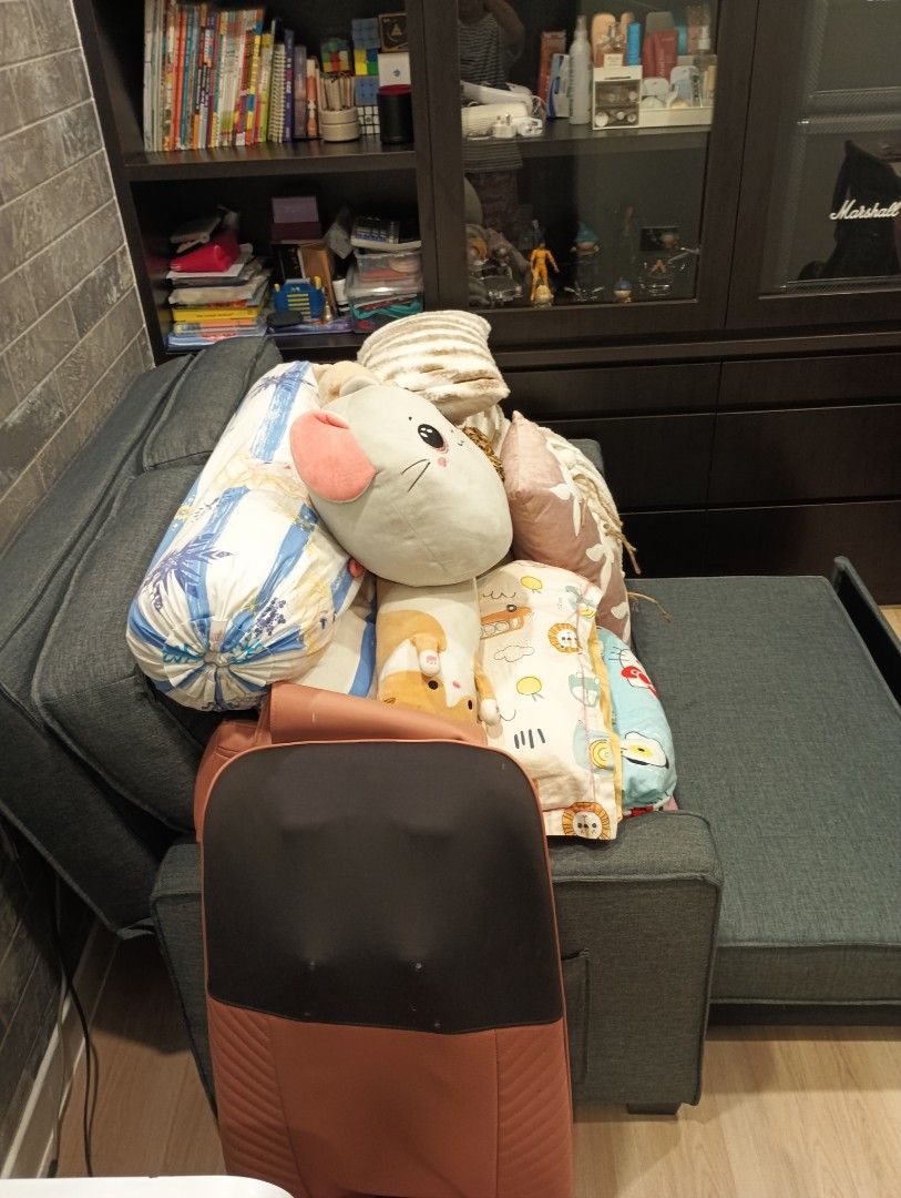 Sofa bed (Category: Bedding & Towels) located in Singapore. Submitted by leeya37 (Listing ID 1370065876, Image 1). Description: good condition..self collect.