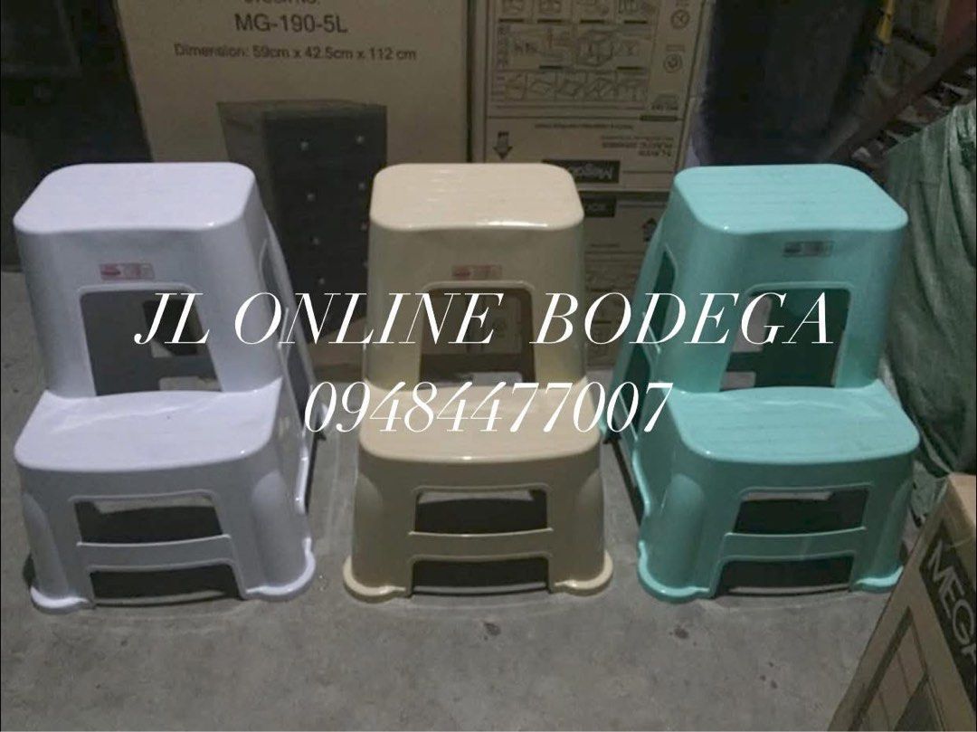 STEP ON STOOL (Category: Chairs) located in Caloocan City. Submitted by jlonlinebodega26 (Listing ID 1370144805, Image 1). Description: Pm for bulk and discount.