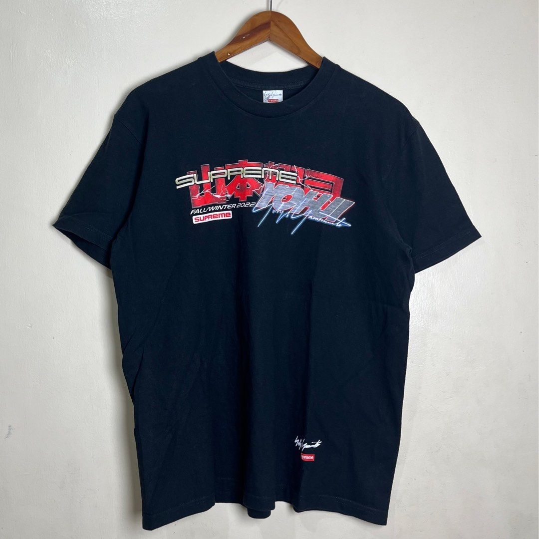 Supreme x Yohji Yamamoto x Tekken Shirt (Category: Tshirts & Polo Shirts ) located in Los Banos. Submitted by _limitedsupply (Listing ID 1370074970, Image 1). Description: Supreme x Yohji Yamamoto x Tekken Shirt 100% Authentic Size Medium fits Large Length: 28 inches Width: 22 inches Like New Condition No Flaws! Price: 5,500 + sf.