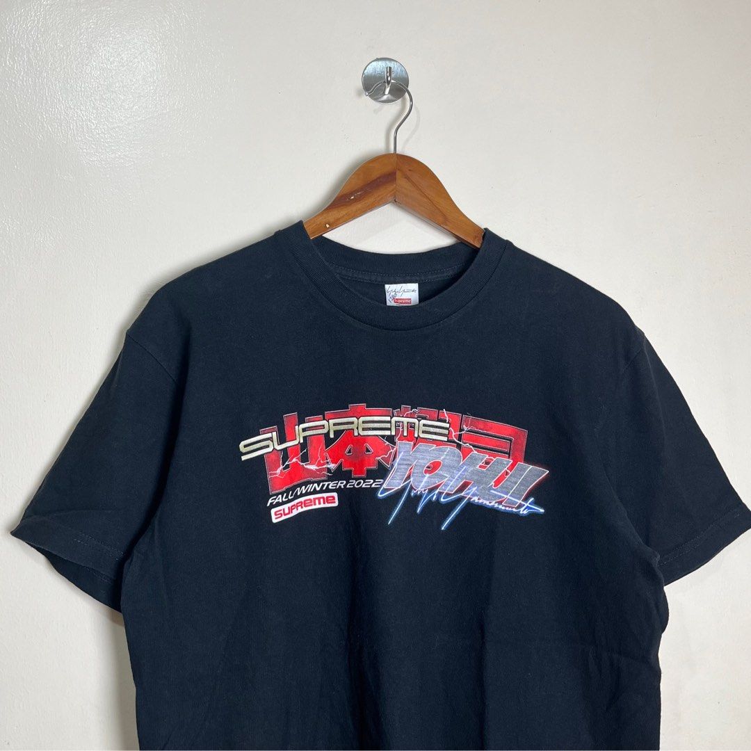 Supreme x Yohji Yamamoto x Tekken Shirt (Category: Tshirts & Polo Shirts ) located in Los Banos. Submitted by _limitedsupply (Listing ID 1370074970, Image 2). Description: Supreme x Yohji Yamamoto x Tekken Shirt 100% Authentic Size Medium fits Large Length: 28 inches Width: 22 inches Like New Condition No Flaws! Price: 5,500 + sf.