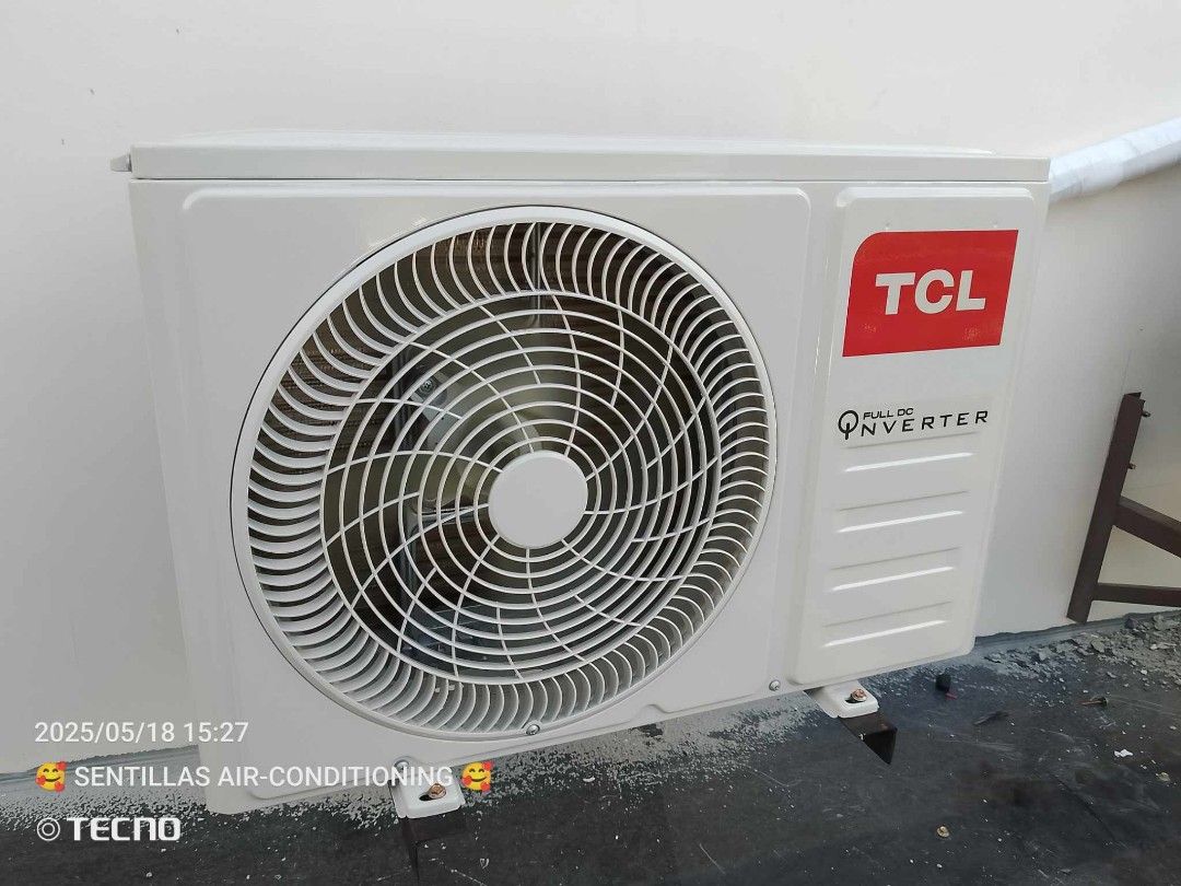 TCL OBSIDIAN INVERTER SPLIT TYPE AIRCON (Category: Air Conditioning and Heating) located in Quezon City. Submitted by airconph. (Listing ID 1370090253, Image 2). Description: 🌿SALE‼️ - FREE 10FT. INSTALLATION❗ ✔️AFFORDABLE SPLIT TYPE AC INVERTER ✔️BRAND NEW & FACTORY SEALED UNIT ✔️LOWER PRICE THAN MALL ✔️COMPLETE WARRANTY 💥TCL COOL PRO OBSIDIAN INVERTER💥 model: ▪️TAC-09CSA/BEI - 1.0hp ▪️TAC-12CSA/BEI - 1.5hp ▪️TAC-18CSA/BEI - 2.0hp ▪️TAC-24CSA