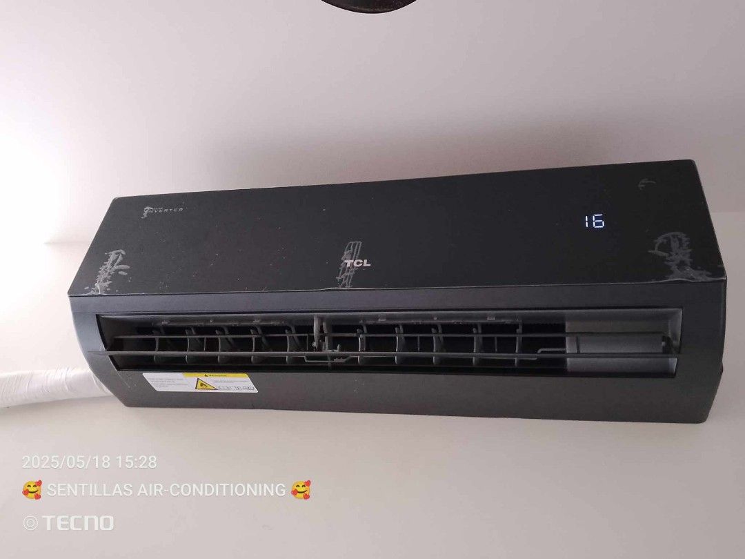 TCL OBSIDIAN INVERTER SPLIT TYPE AIRCON (Category: Air Conditioning and Heating) located in Quezon City. Submitted by airconph. (Listing ID 1370090253, Image 1). Description: 🌿SALE‼️ - FREE 10FT. INSTALLATION❗ ✔️AFFORDABLE SPLIT TYPE AC INVERTER ✔️BRAND NEW & FACTORY SEALED UNIT ✔️LOWER PRICE THAN MALL ✔️COMPLETE WARRANTY 💥TCL COOL PRO OBSIDIAN INVERTER💥 model: ▪️TAC-09CSA/BEI - 1.0hp ▪️TAC-12CSA/BEI - 1.5hp ▪️TAC-18CSA/BEI - 2.0hp ▪️TAC-24CSA