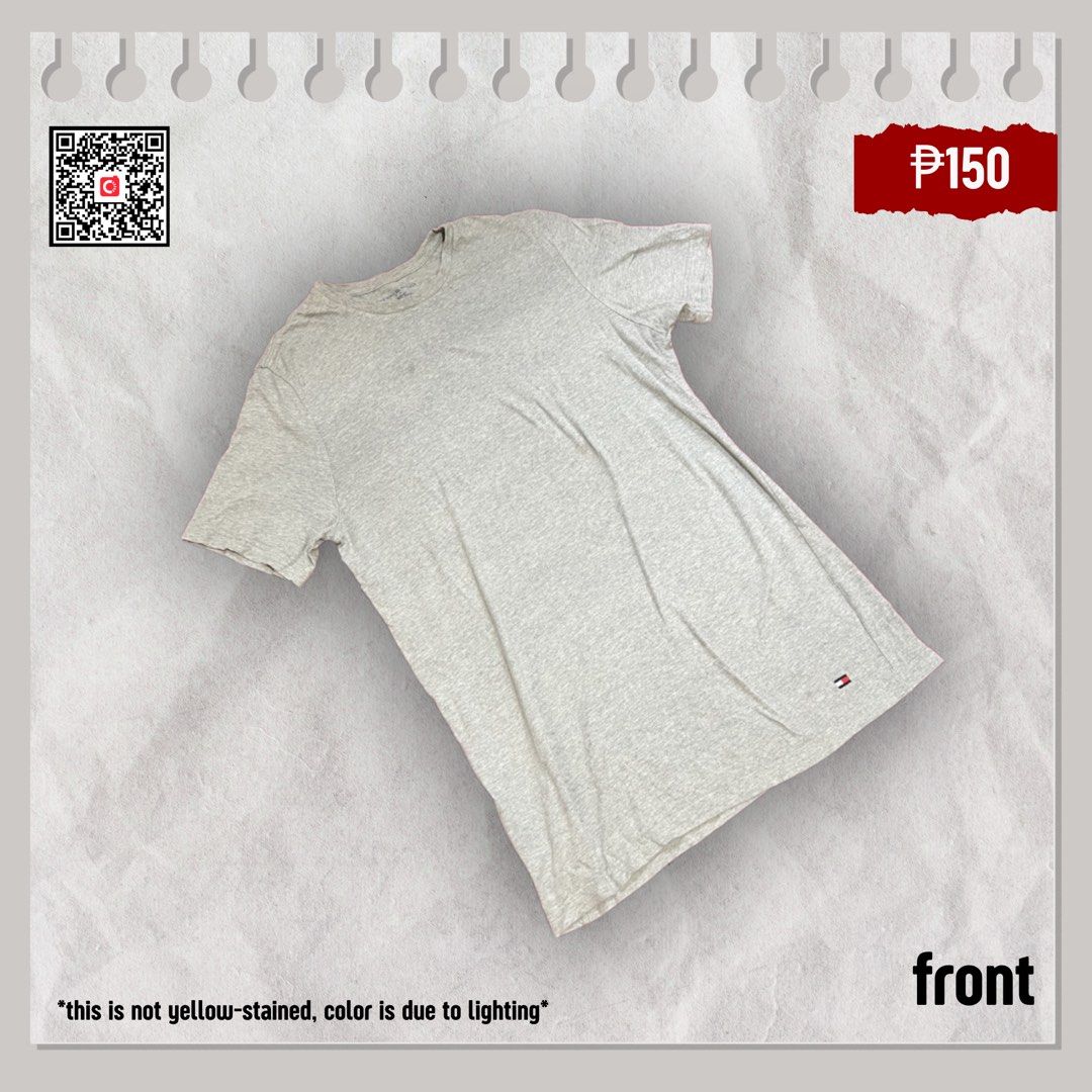 Tommy Hilfiger Plain Gray T-Shirt (Category: Tshirts & Polo Shirts ) located in Quezon City. Submitted by reichenramos (Listing ID 1370236020, Image 1). Description: .