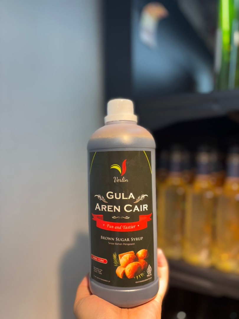 VERLIN GULA AREN CAIR SYRUP, Food & Drinks, Beverages on Carousell