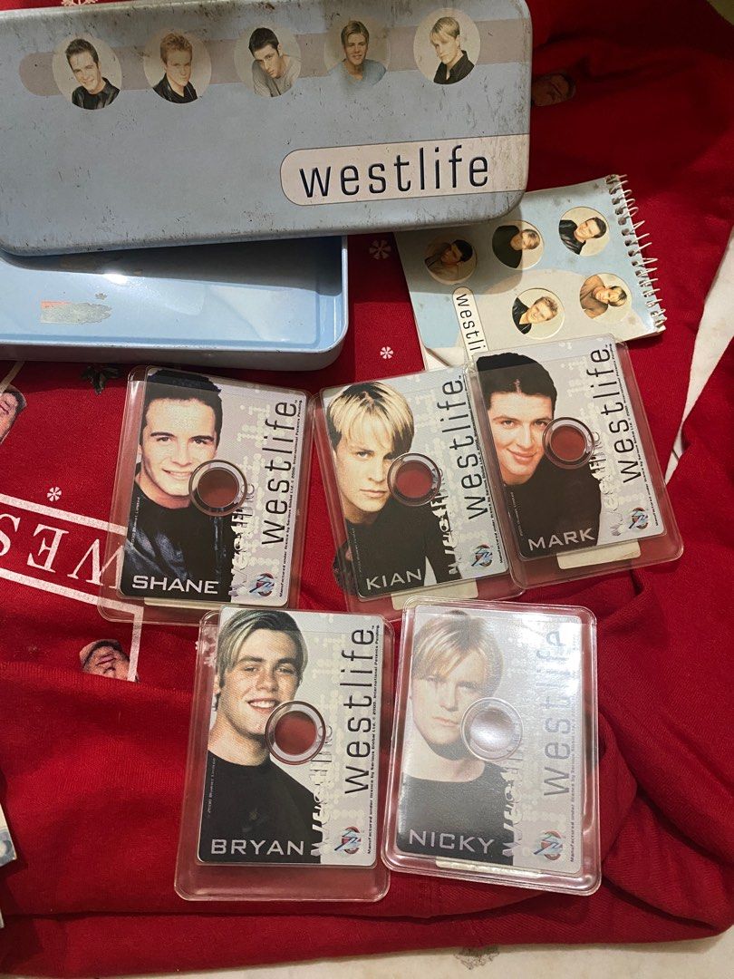 Westlife Interactive CD Rom Cards (Category: CDs & DVDs) located in Quezon City. Submitted by shopcjv (Listing ID 1370138075, Image 3). Description: ✅2 SETS AVAILABLE: 👉1 Set of 5 NEW/SEALED is Php5000 👉1 Set of 5 OPEN/UNSEALED/USED is Php2500 including na ung pencil case and notepad Super RARE nitooo get nyo na Released in year 2000 Perfect sa mga collectors Meron itong mga exclusive videos I have other westlife stuff please check my other lis