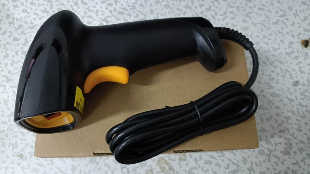 WIRED BARCODE SCANNER (Category: Printers, Scanners & Copiers) located in Quezon City. Submitted by lhanex (Listing ID 1370104271, Image 1). Description: Model Number: RY-760 Products Status: Stock Type: Barcode Scanner Scan Element Type: laser Color Depth: 32 Bit Interface Type: USB Scan Speed: 100times/s Optical Source: 650nm Visible laser light diode Image Resolution: ≥4mil Minimum Contrast: ≥ 30%.