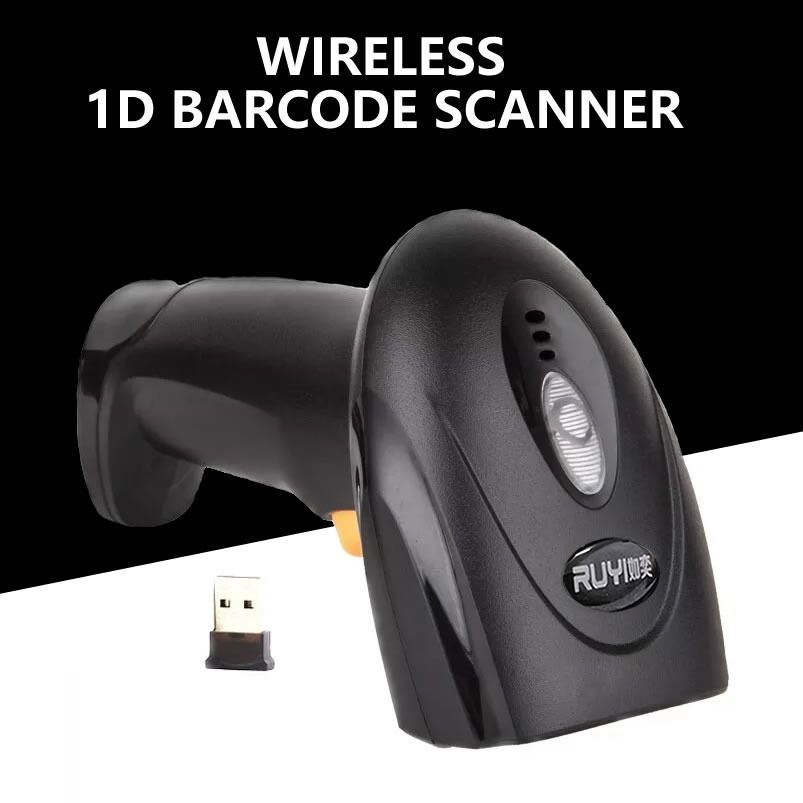 WIRELESS BARCODE SCANNER 1D ONLY (Category: Printers, Scanners & Copiers) located in Quezon City. Submitted by lhanex (Listing ID 1370086756, Image 1). Description: 1D WIRELESS BARCODE SCANNER Colour Depth: 32 Bit Scan Speed: 280 times/s Light Source Type: Visual lasing diode the wave length is 650mm. Trigger Mode: Manul and auto-induction Scanning Mode: Single-line scanning Scan Precision: ≥5mil Printing Contrast Ratio: The lowest reflectivity d