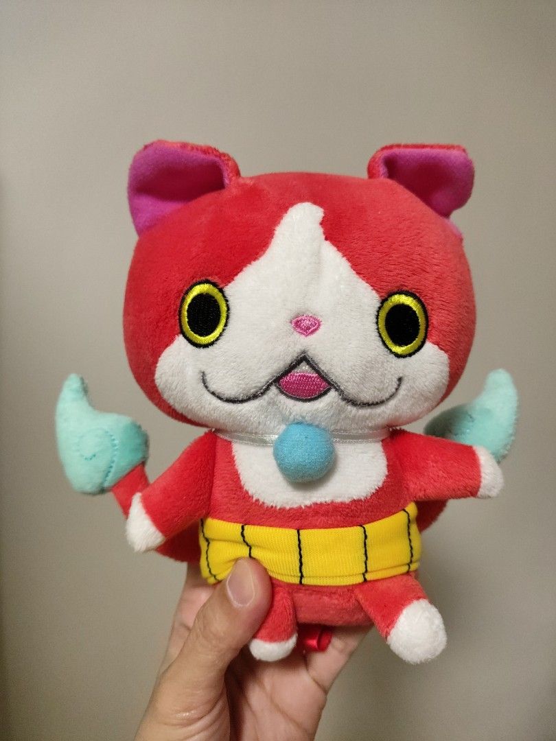 Yokai watch battery operated, talking (Category: Plushies & Soft Toys) located in Imus. Submitted by applecheeks_05 (Listing ID 1370219042, Image 1). Description: 🍎Talking Yokai watch plushie 🍎Battery Operated 🍎Working 🍎Mop: Gcash 🍎Mod: Lalamove or J&t 🍎 shipping fee will be shouldered by the buyer.