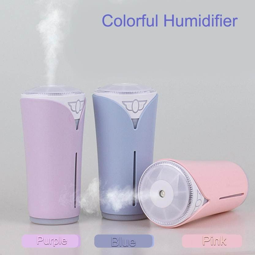 280ml Air Humidifier Home Aroma Diffuser Color Air Purifier Atomizer (Category: Air Purifiers & Dehumidifiers) located in Manila. Submitted by hugobearstore (Listing ID 1370257293, Image 2). Description: This device will produce water moisture that will keep the air humid, especially in air-conditioned rooms. You can also use essential oil to create a fragrant room fragrance. There are LED lights where you can set several colors. The light that c