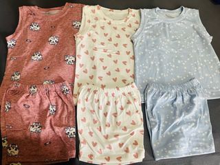 3 for 275: Sando & shorts terno bundle 0-6yo
