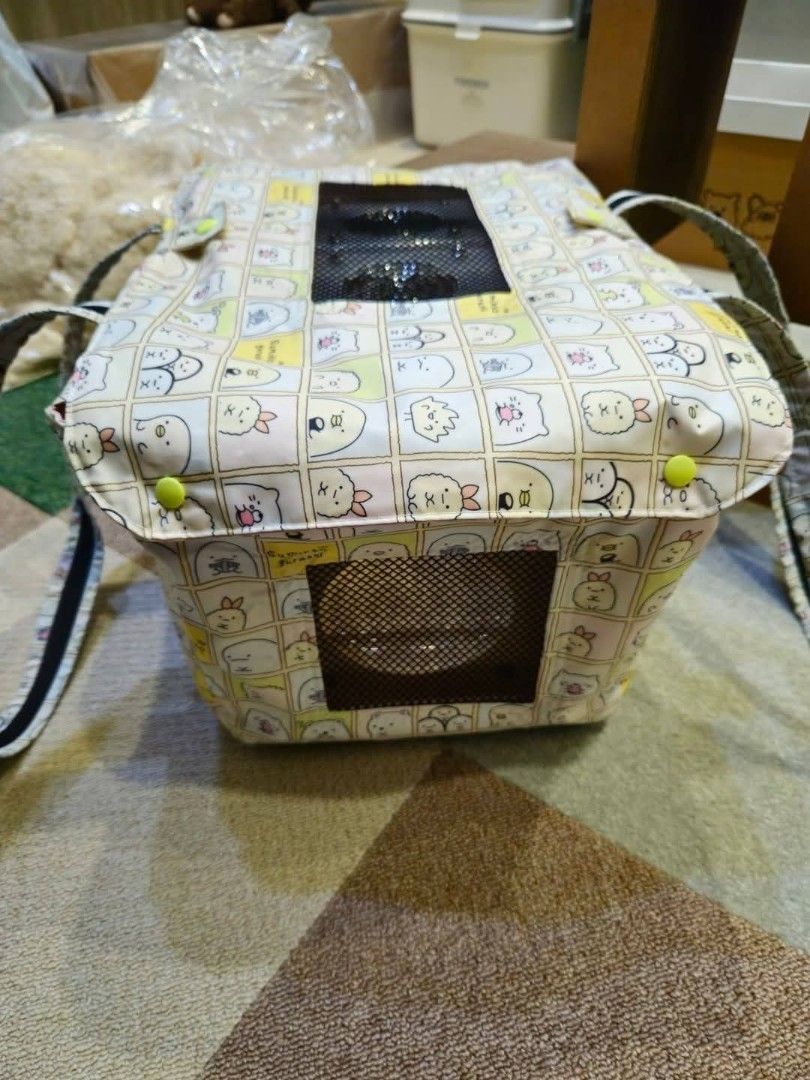 由 wwsww0479 (刊登 ID 1370251896，圖片 2) 提交，位於 台中市 (Taichung) 的 大狐狸外出籠 (類別：寵物及其他)，說明：含訂製外袋 有裝隔板可以一次裝2隻鼠 二手用品一定有使用痕跡～ 不方便寄送喔。
